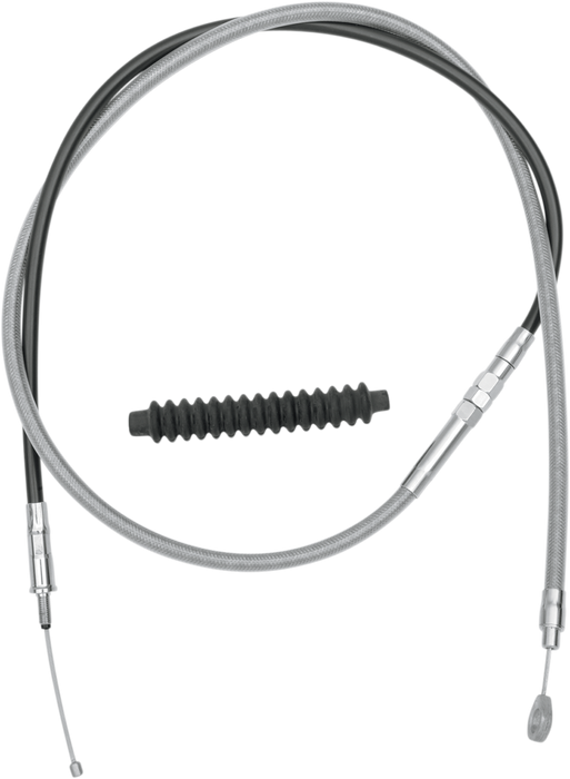 High-Efficiency Braided Stainless Steel Clutch Cable - 64-15/16"