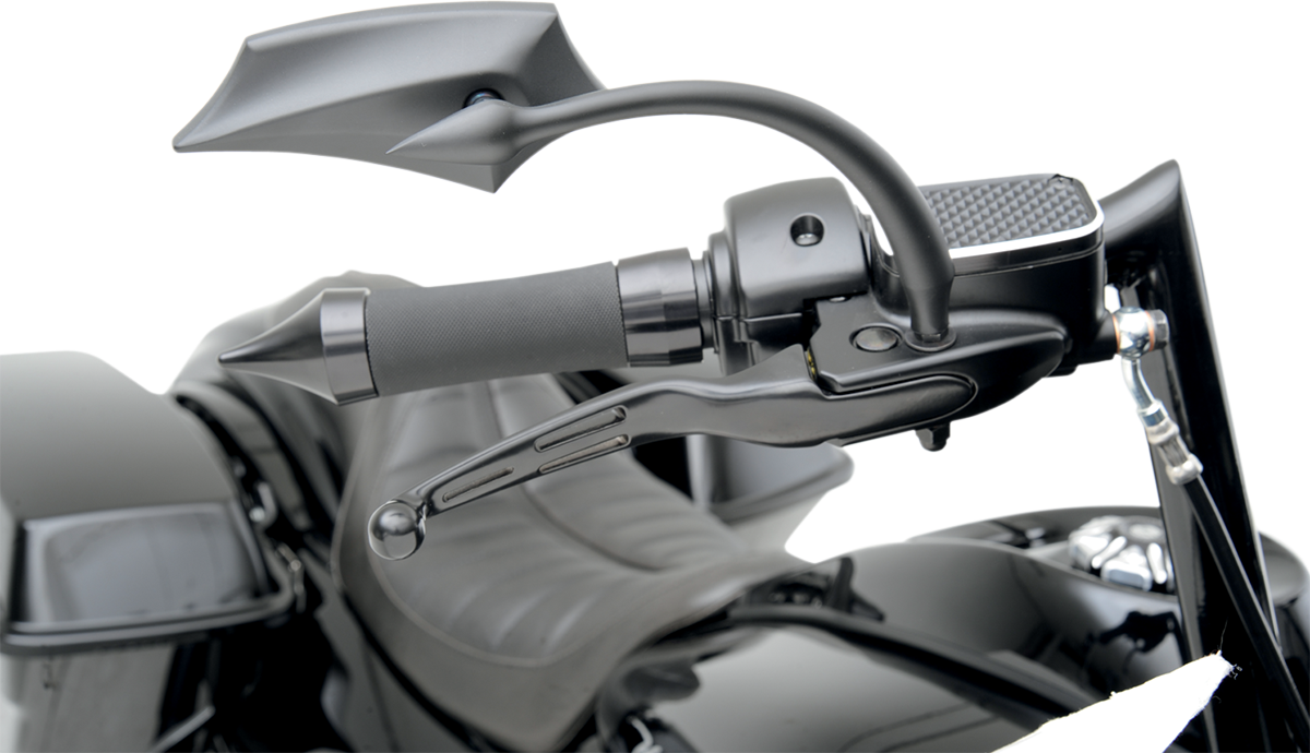 Slotted Wide Blade Lever Set - Black