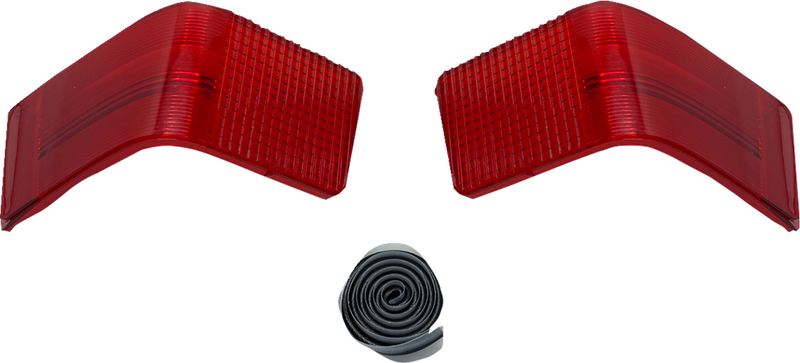 Taillight Lens - Tour-Pak - Red