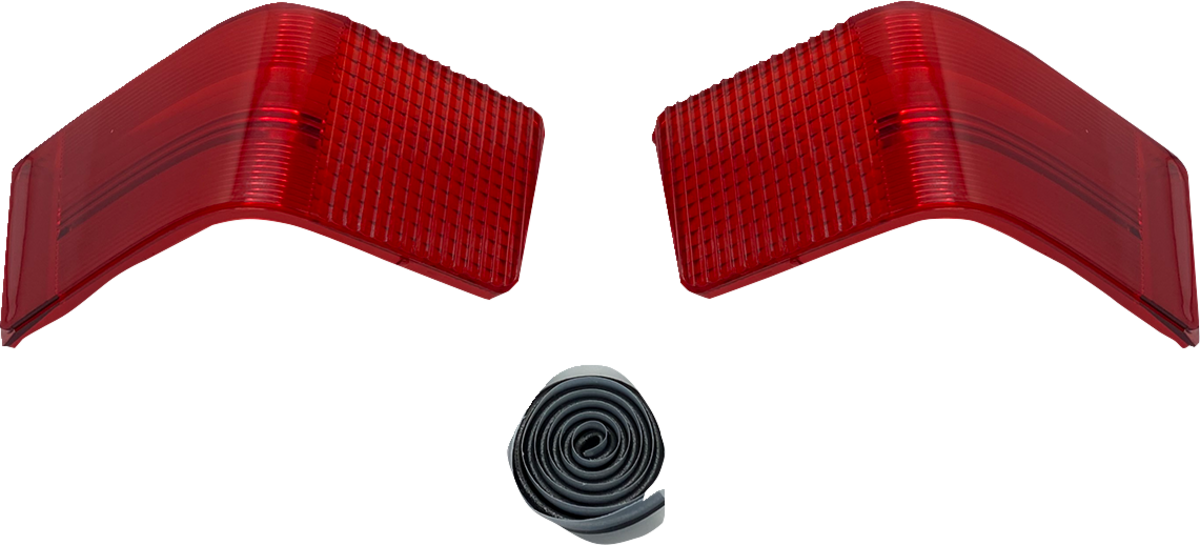 Taillight Lens - Tour-Pak - Red