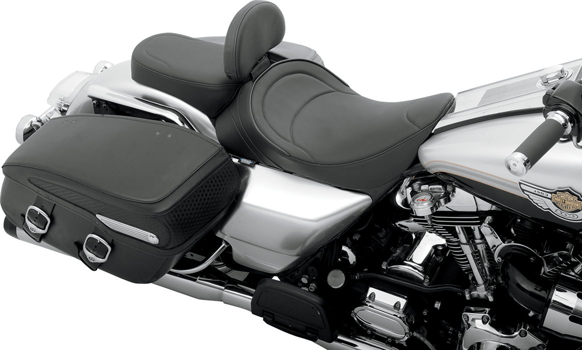 Solo Seat - Mild Stitched - Driver Backrest - FLH '97-'07
