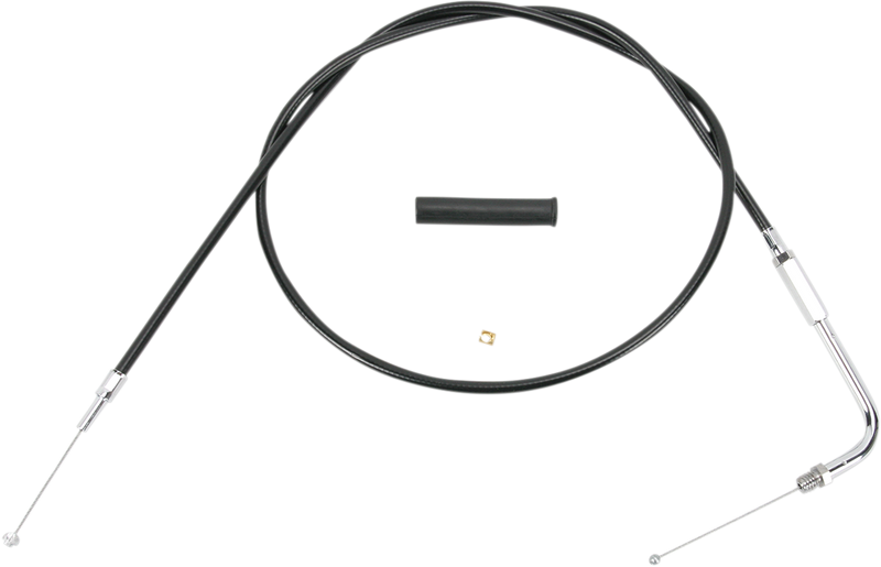 Black Vinyl Throttle Cable - 42"