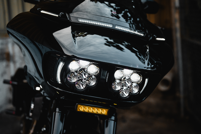 Shark Demon 2 Headlight kit for Road Glides
