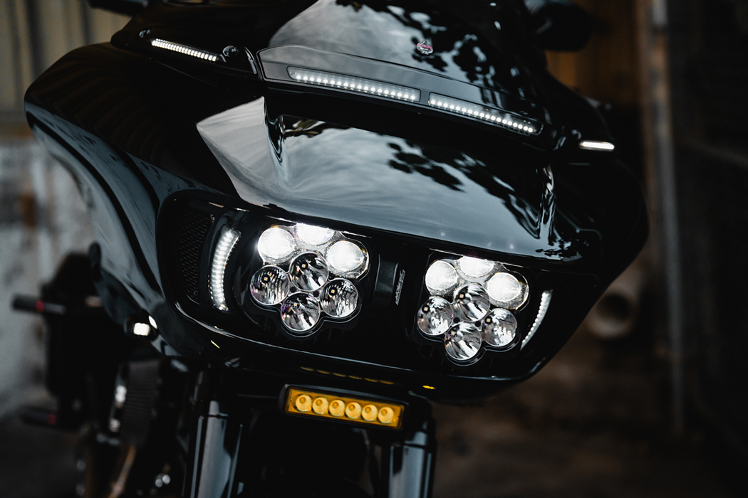 Shark Demon 2 Headlight kit for Road Glides