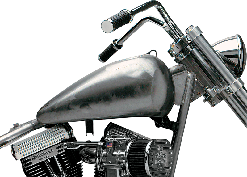 Fat Bob Style Gas Tanks - Flatside - 3.5 Gallon