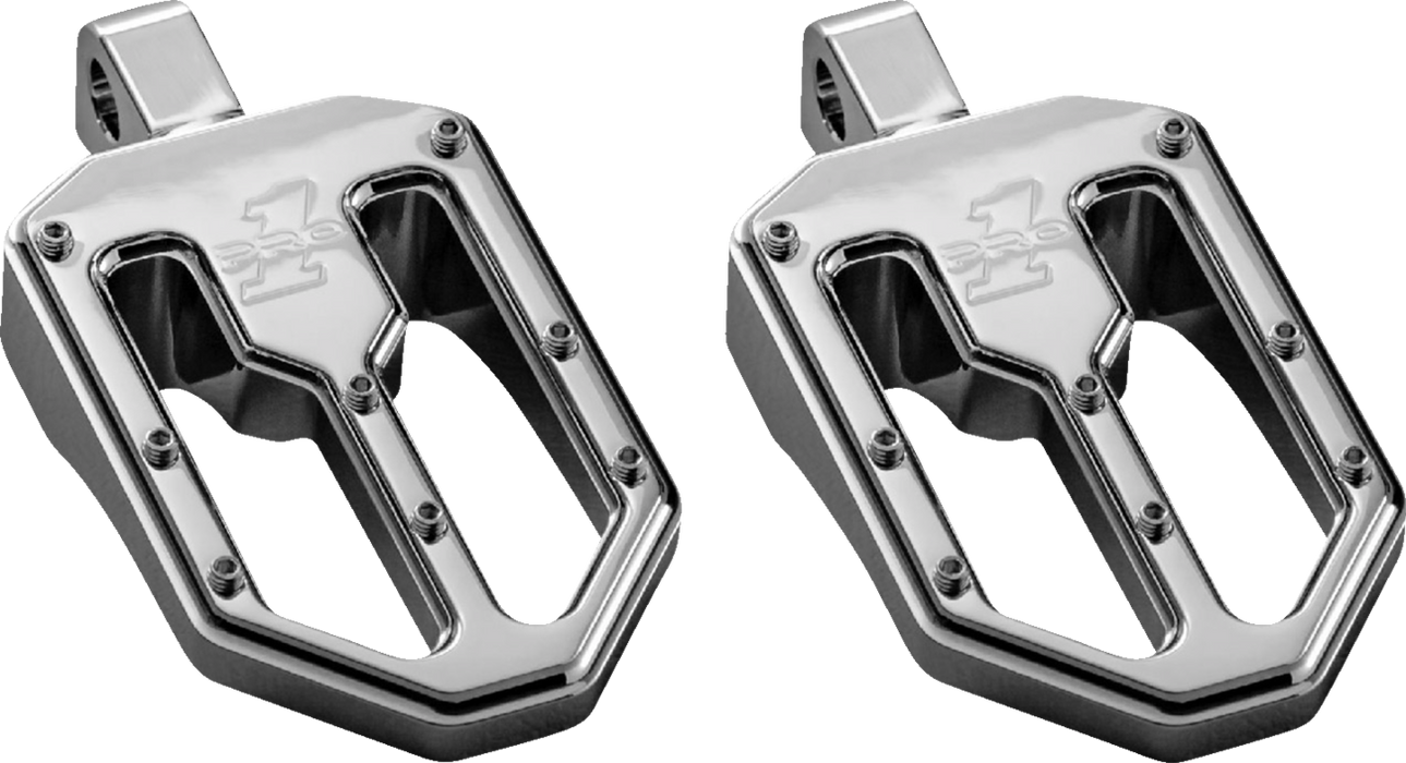 Moto V1 Pegs - Male - Chrome
