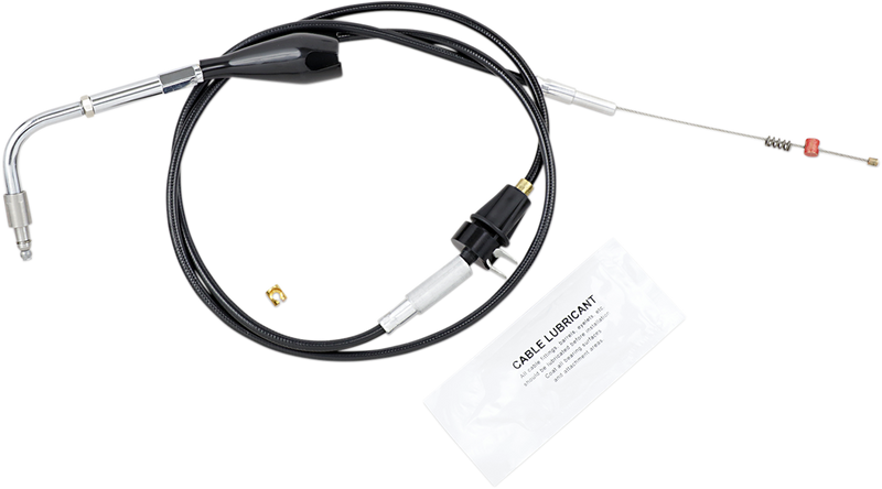 Black Vinyl Idle Cable - Cruise - 28" Length