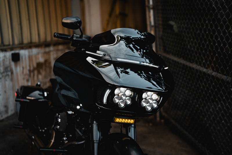 Shark Demon 2 Headlight kit for Road Glides