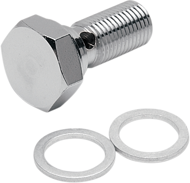 Banjo Bolt - 7/16"-24 w/ step-down to 3/8"