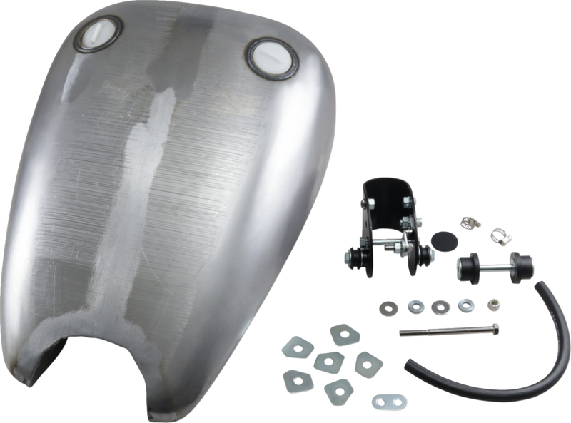 Extended Gas Tank - Smooth-Top - Twin-Cap - Sportster