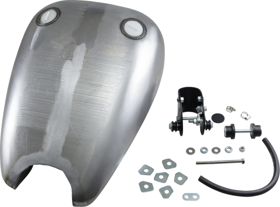 Extended Gas Tank - Smooth-Top - Twin-Cap - Sportster