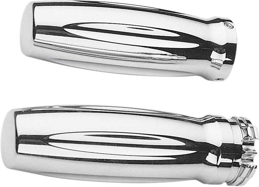 Chrome Billet Grips - Millennium