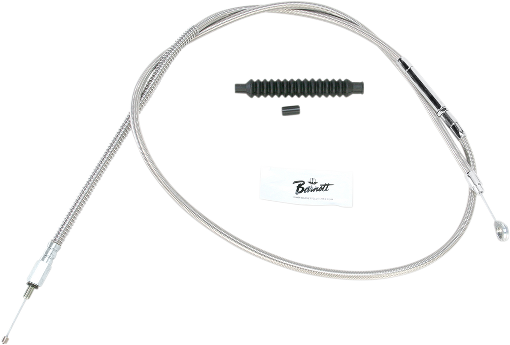 High-Efficiency Stainless Steel Clutch Cable for Harley-Davidson - +8" - '07 Touring