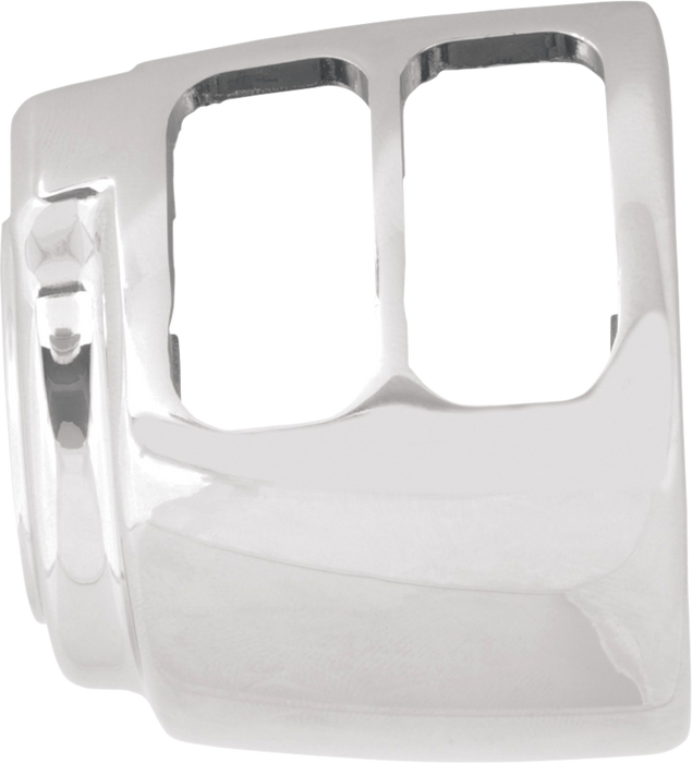 Handlebar Switch Housing Kit - Right - Upper - Smooth - Chrome