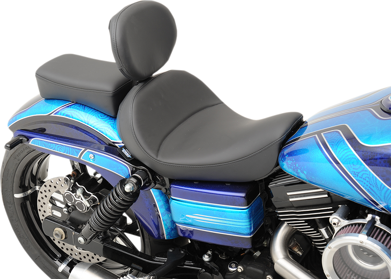 Solo Seat - Mild Stitched - Driver's Backrest - FXD/FLD '06-'17