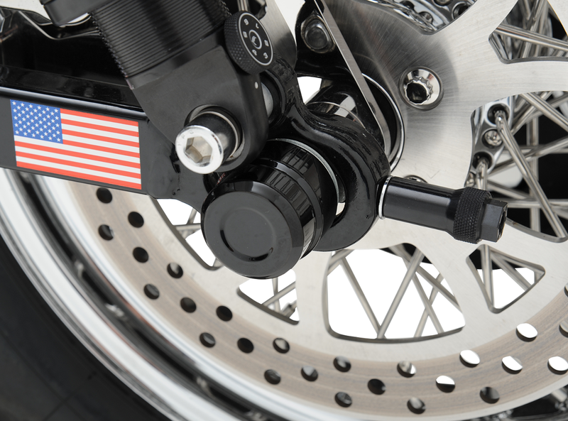 Axle Caps - Rear - Black - Pair