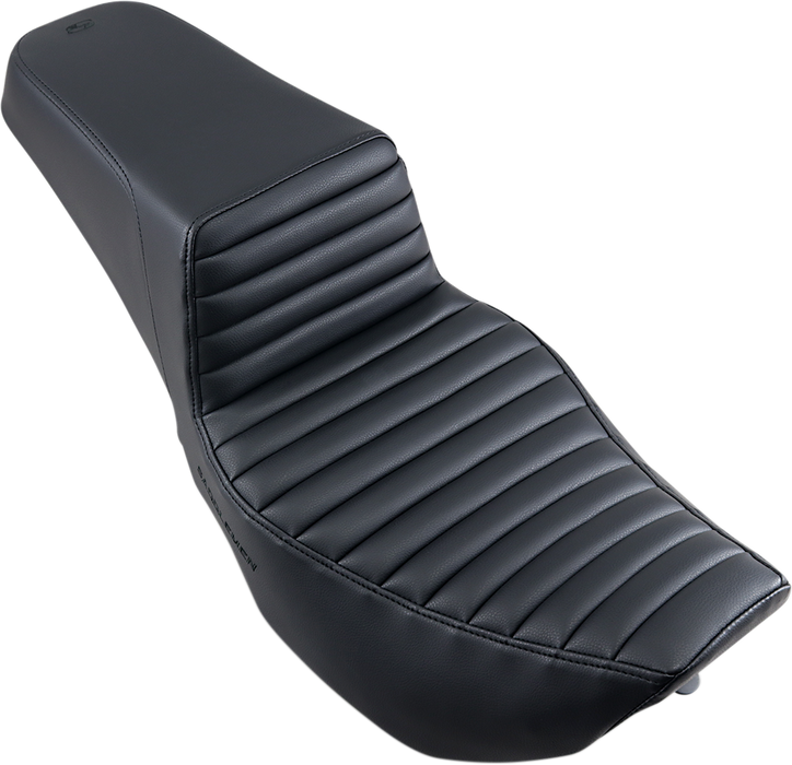 Step-Up Seat - Front Tuck-n-Roll - Black - FLHR/FLHX