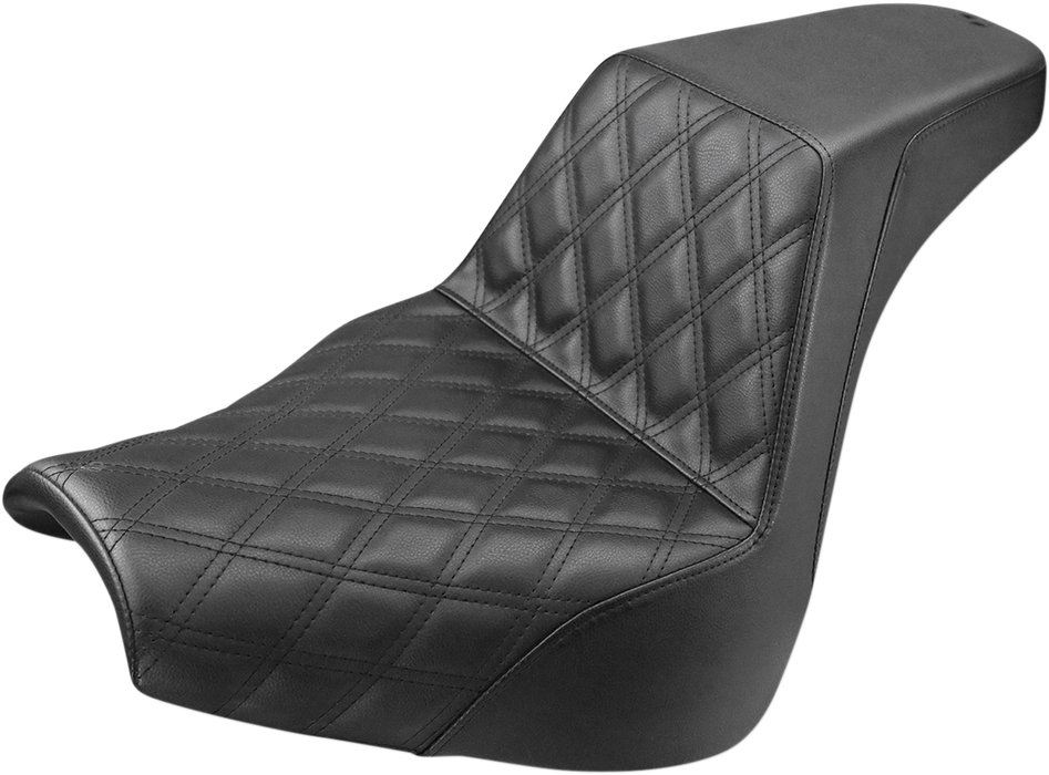 Step-Up Seat - Front Lattice Stitch - Black - FXBR/S '18-'20