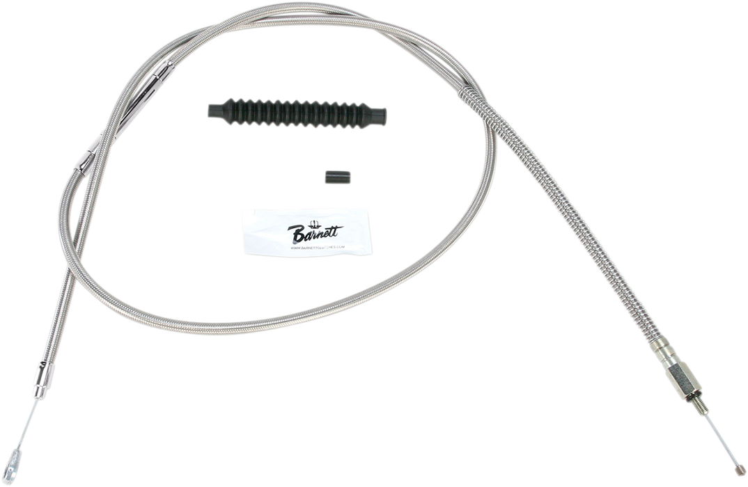 High-Efficiency Stainless Steel Clutch Cable for Harley-Davidson - +12" - '89-'06 Touring