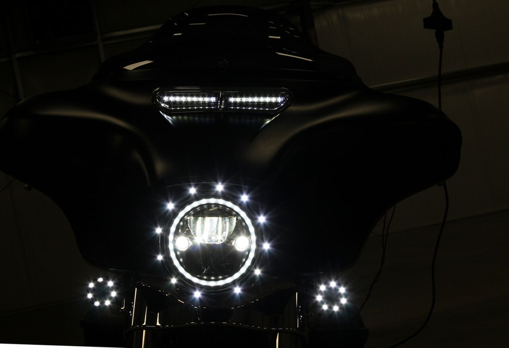 Fairing Vent Trim - White