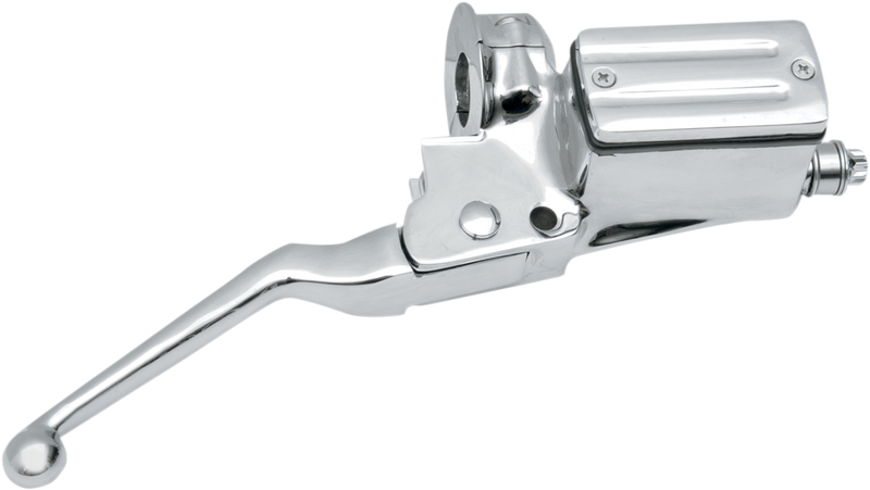 Front Brake Master Cylinder Assembly - 5/8" - Chrome