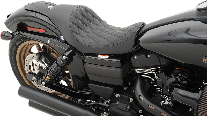 3/4 Solo Seat - Low - Diamond Stitch - FXD/FLD '06-'17