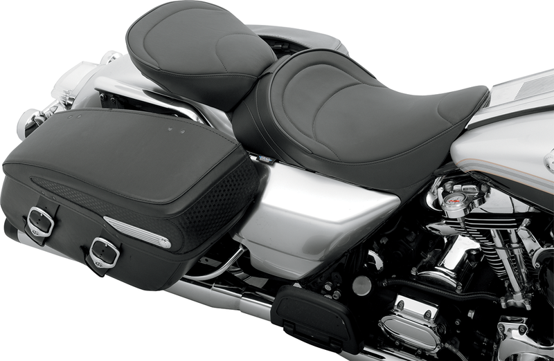 Solo Seat - Mild Stitched - Driver Backrest - FLH '97-'07