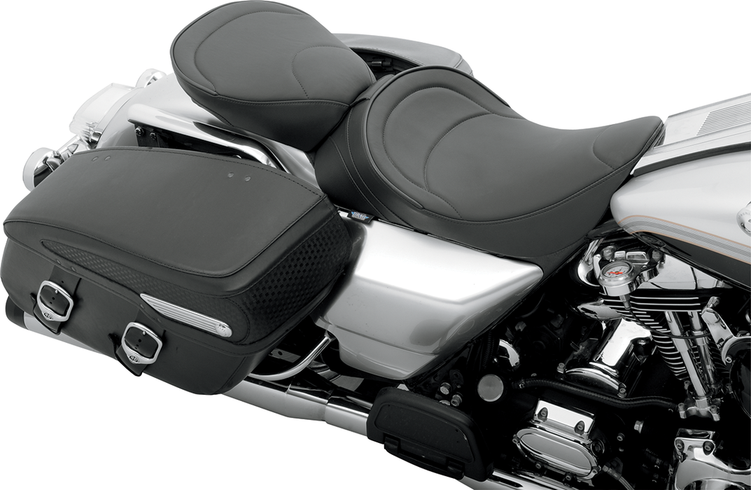 Solo Seat - Mild Stitched - Driver Backrest - FLH '97-'07