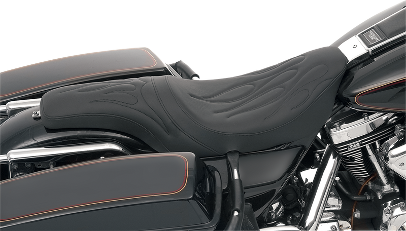 Predator Seat - Flame Stitched - FLHR/FLHX '97-'07