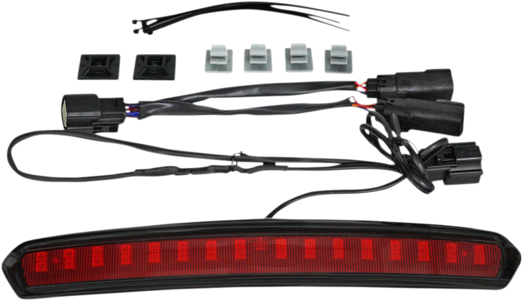 Tour Pack Lid Light - Black/Red