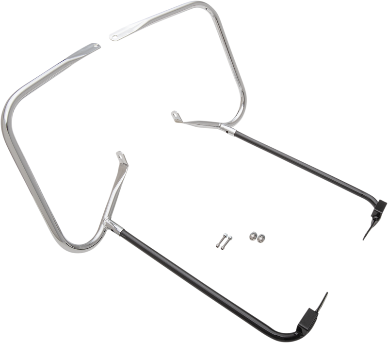 Saddlebag Support Kit - Chrome - FL '97-'08 FLT
