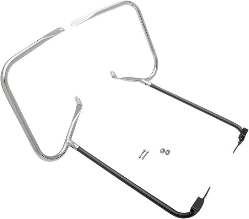 Saddlebag Support Kit - Chrome - FL '97-'08 FLT