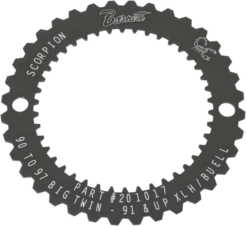 Lock Plate - Clutch Basket - Scorpion - '90-'97 Big Twin/'91+ XLH/Buell