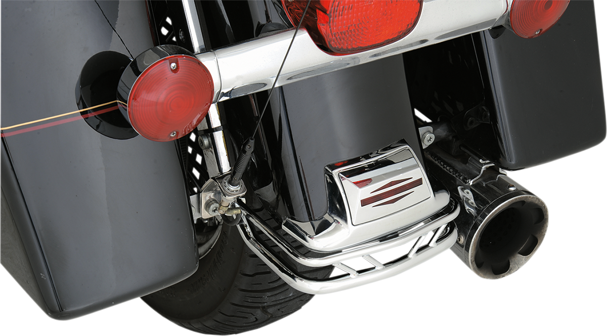 Rear Fender Rail - Chrome - FLH '83-'08