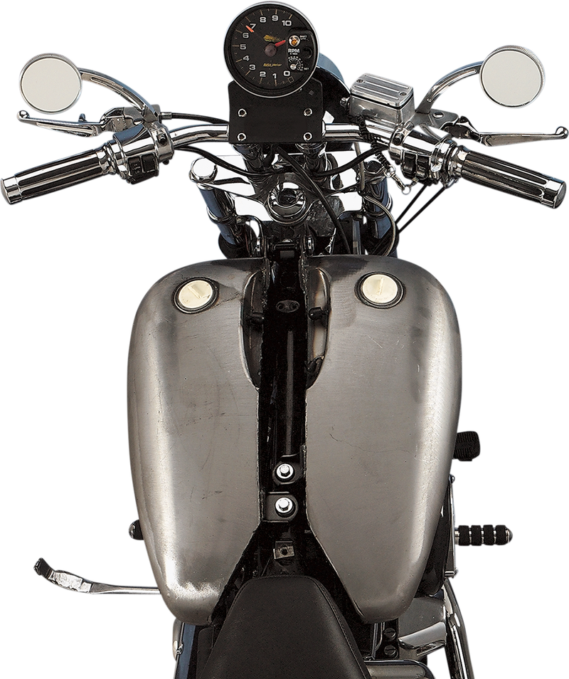Flat-Side Gas Tank Set - 2" Extended - 5.2 Gallons