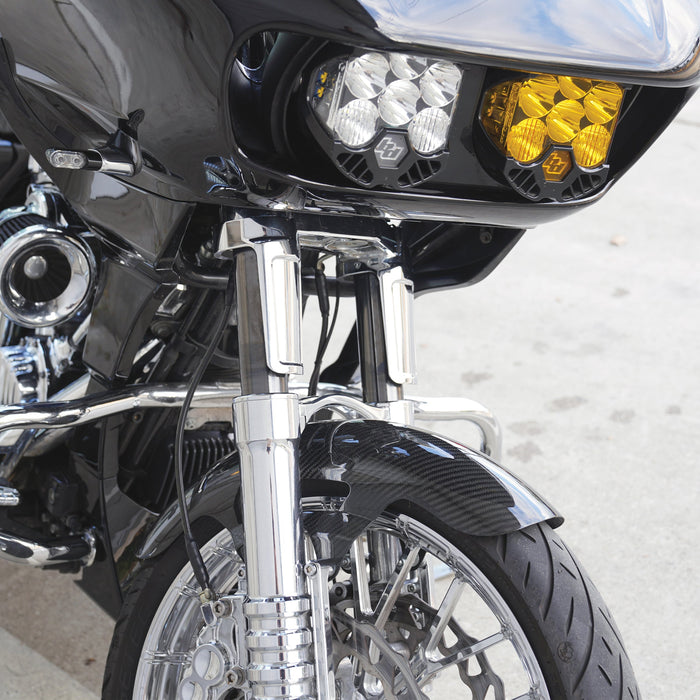 19” Café Carbon Fiber Front Fenders, FLT Touring