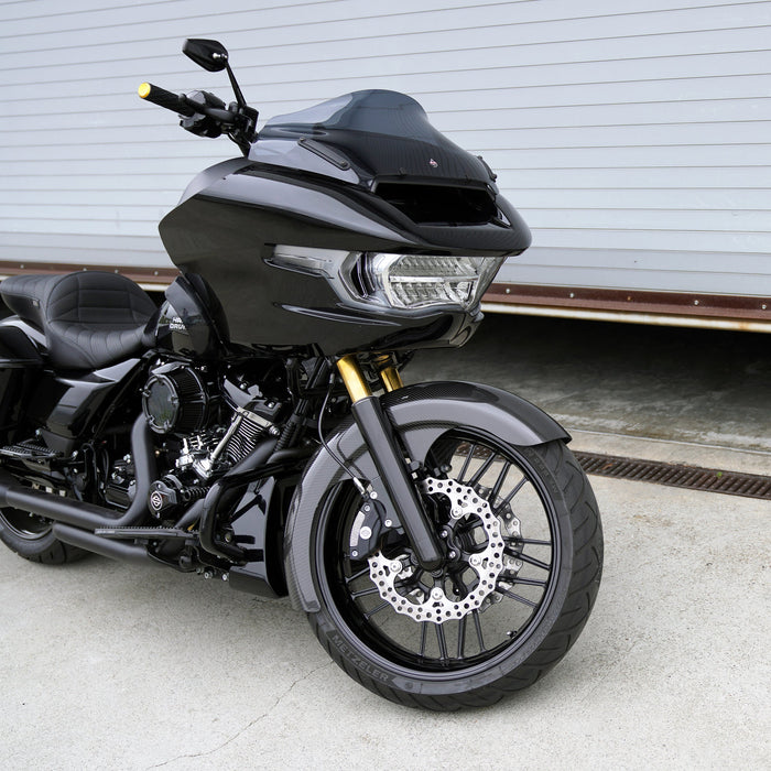 Carbon Fiber Rapper Front Fenders, Fat 21"