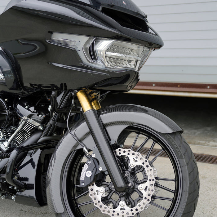 Carbon Fiber Rapper Front Fenders, Fat 21"