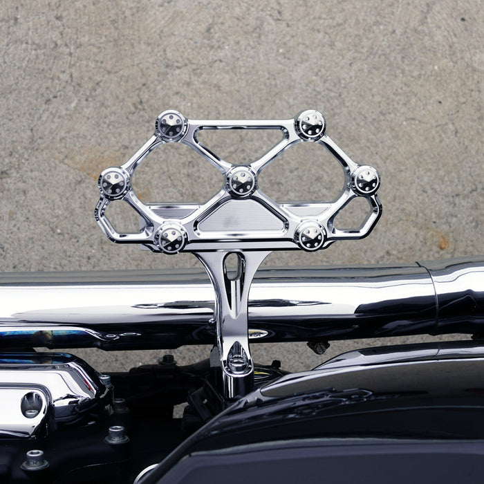 Diamond Passenger Floorboards, Chrome