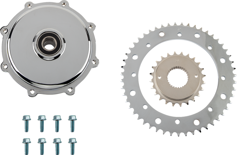 Conversion Sprocket Kit - Chrome - '09-'16