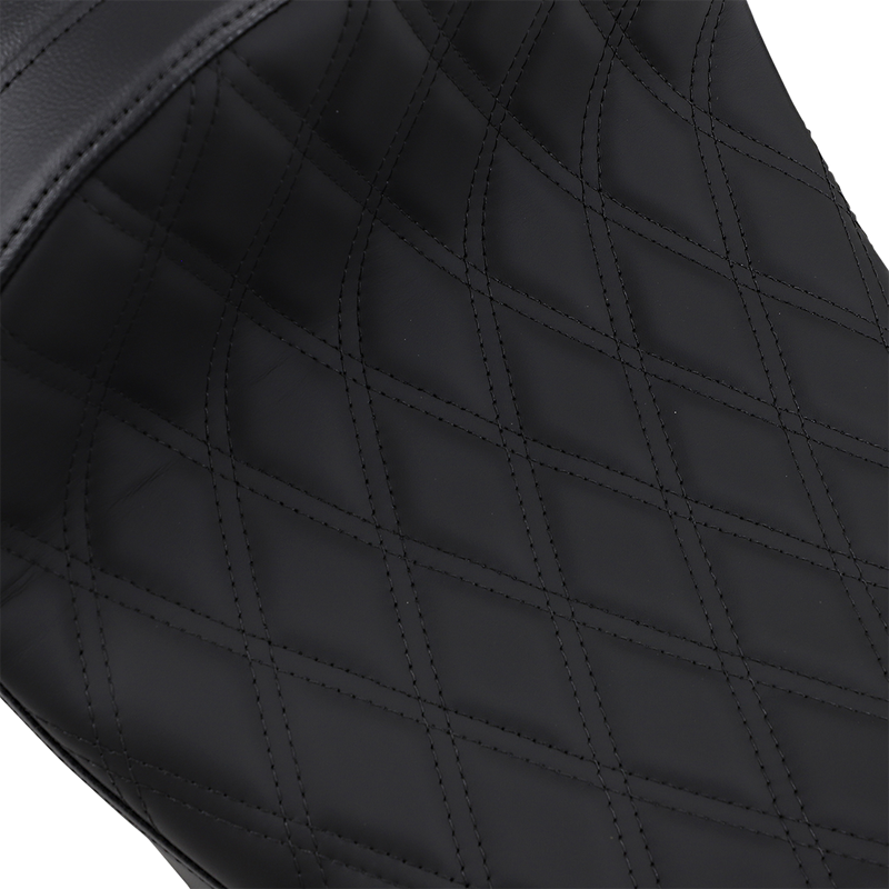 Forward Low Solo Seat - Diamond - Black Stitching - FL '08-'23