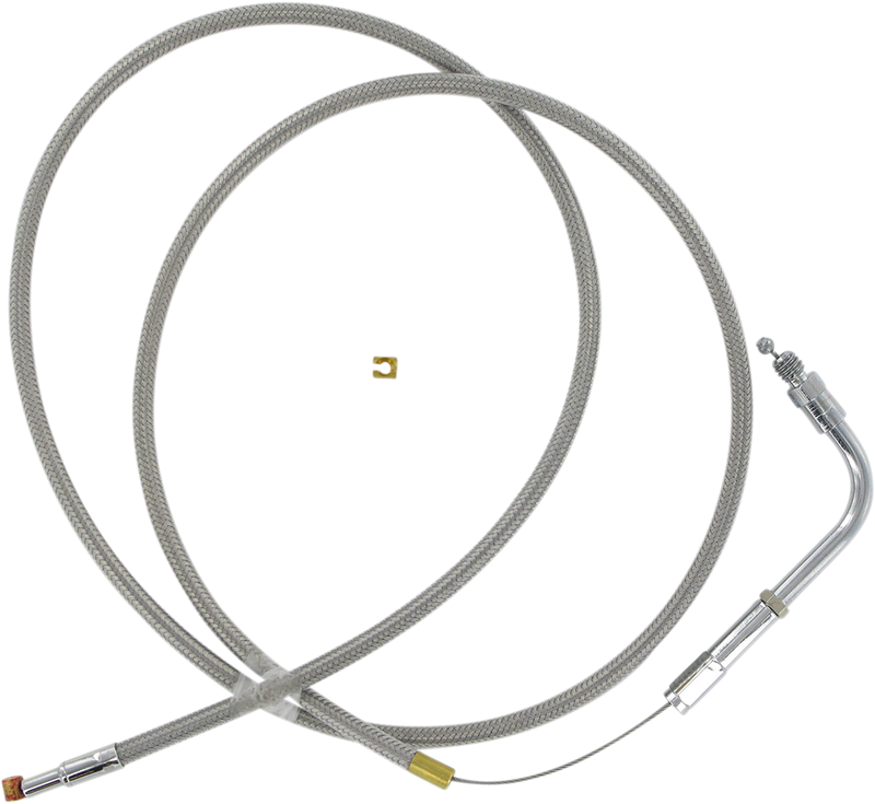 Stainless Steel Throttle Cable - '81-'89 Touring