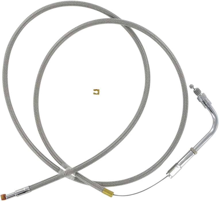 Stainless Steel Throttle Cable - '81-'89 Touring