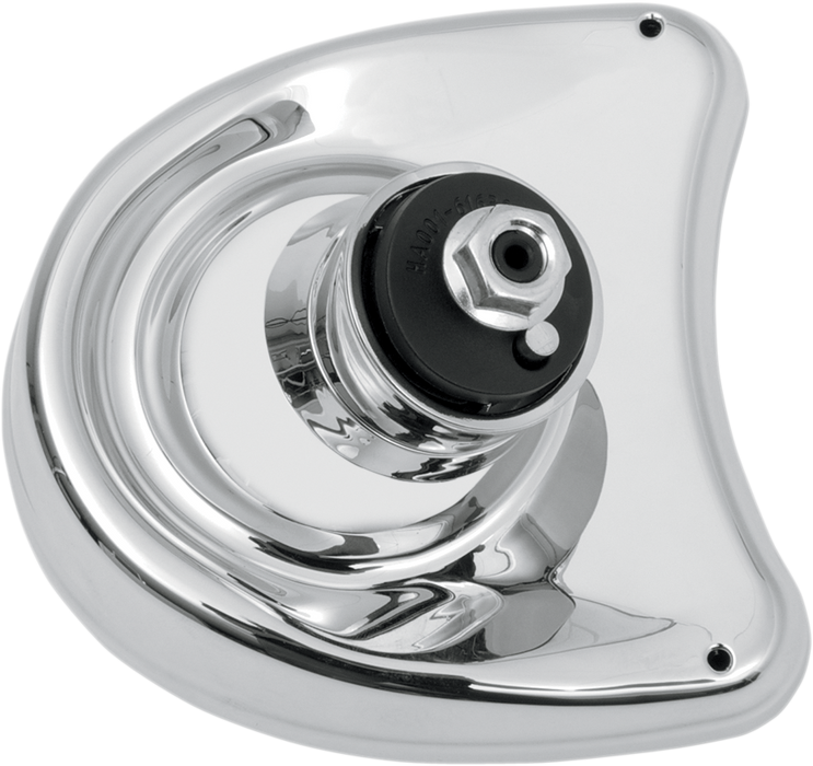 Mirror - Side View without Blind Spot - Half-Moon - Chrome
