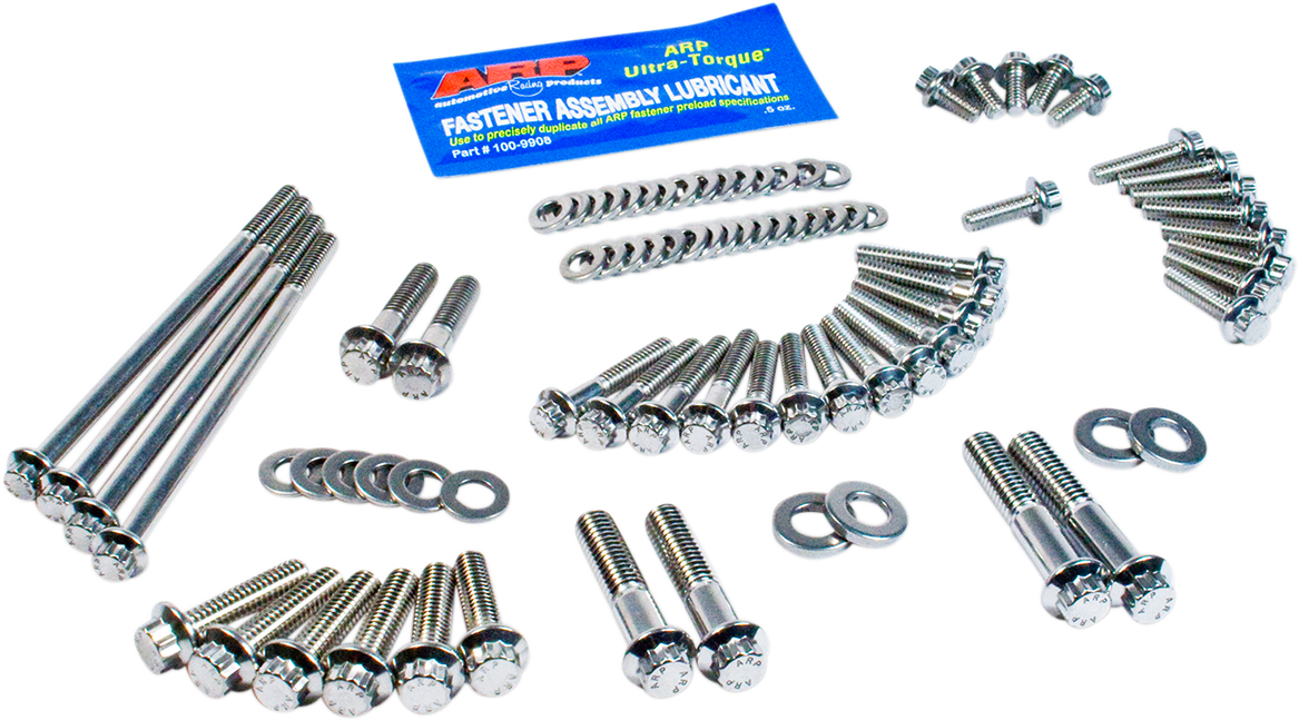 Fastener Kit - External Primary/Transmission - 12-Point/Dress-Up - FL