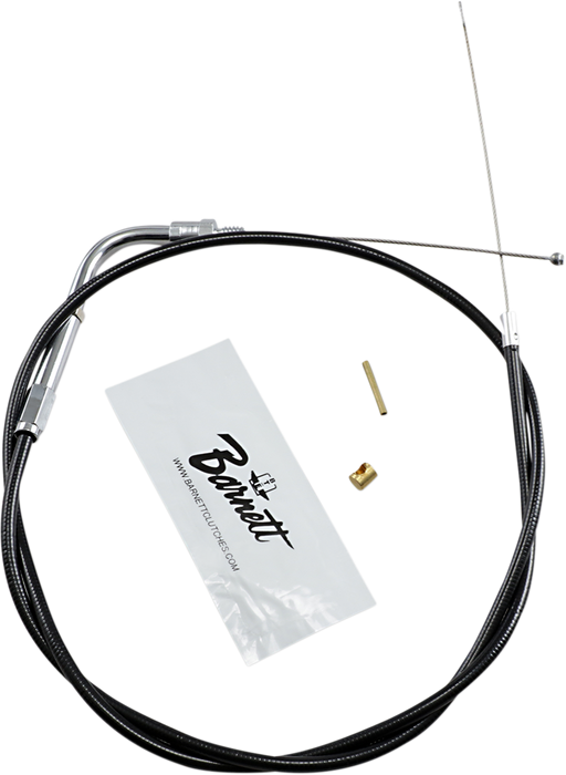 Black Vinyl Throttle Cable - 33" Length