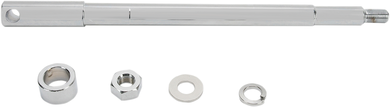 Axle Kit - Front - Chrome - '84-'99 Harley-Davidson