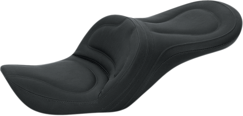 Seat - Explorer™ - With Backrest - Stitched - Black - FLD/FXD '06-'17
