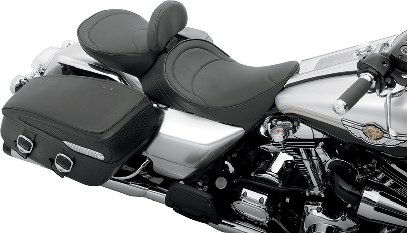 Solo Seat - Mild Stitched - Driver Backrest - FLH '97-'07