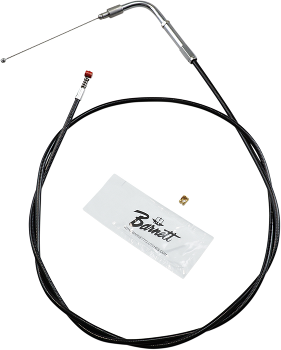 Black Vinyl Idle Cable - +6" Size - 48" Length